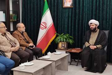 دیدار امام جمعه سنگر با رئیس مرکز بهداشت شهرستان رشت